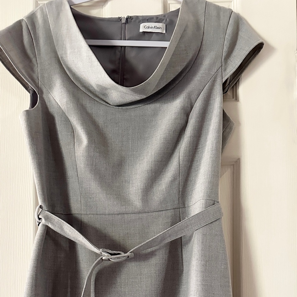 Calvin Klein Light Gray Dress